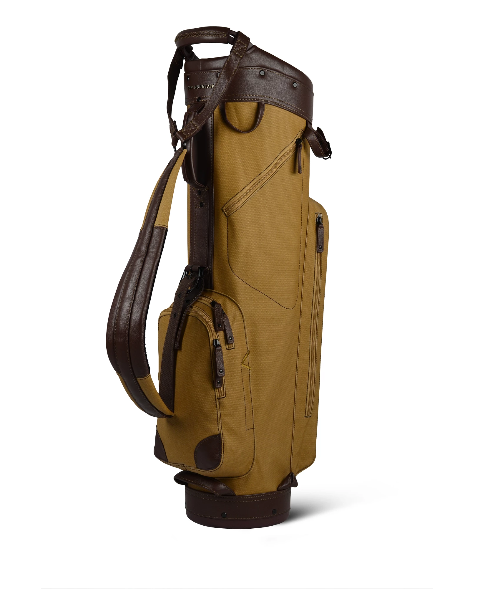 Sun Mountain Golf Canvas & Leather Cart Bag 7 Sun Mountain Golf Canvas & Leather Cart Bag - Image 5