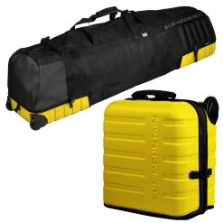CaddiesShack Sun Mountain Kube Travel Cover -A-Grind Golf Shop 200907Bumblebee Black