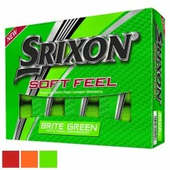 Cleveland Golf Srixon Soft Feel Brite Matte Color Golf Balls -A-Grind Golf Shop 2018SoftFeelBriteHero