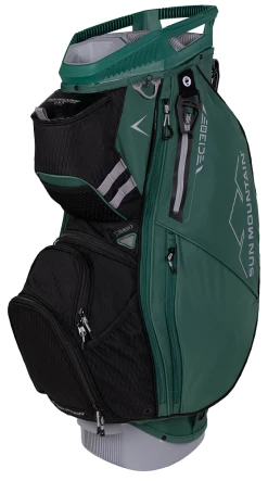 Sun Mountain 2023 C-130 14-Way Divided Golf Cart Bag -A-Grind Golf Shop 2023 C130 230308 green black cadet