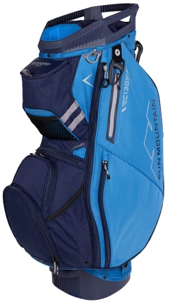 Sun Mountain 2023 C-130 14-Way Divided Golf Cart Bag -A-Grind Golf Shop 2023 C130 230309 cobalt navy