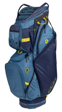 Sun Mountain Golf 2023 ECO-LITE Cart Bag -A-Grind Golf Shop 2023 EcoliteCart 230384 navy spruce spring
