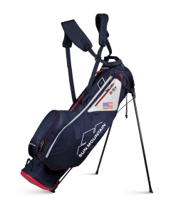 Sun Mountain Golf 2021 UltraLight 2.5+ 14-Way Divided Stand Carry Bag -A-Grind Golf Shop 2100312514WayNavy White Red