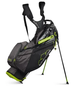 Sun Mountain Golf 2021 4.5 LS 14-Way Divided Golf Stand Carry Bag -A-Grind Golf Shop 21009545LS14WayBlack Gune RushGreen