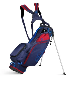 Sun Mountain Golf 2021 Eco-Lite Stand Carry Bag 18 Sun Mountain Golf 2021 Eco-Lite Stand Carry Bag -A-Grind Golf Shop 210134EcoLiteStandNavy Red Cobalt