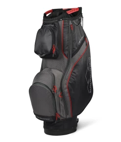 Sun Mountain Golf 2021 Teton Cart Bag -A-Grind Golf Shop 210384TetonBlack Gun Red