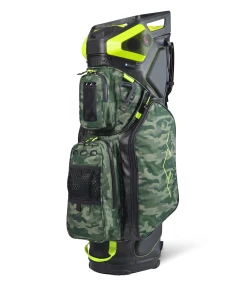 Sun Mountain 2022 Boom Bag Golf Cart Bag With Speakers -A-Grind Golf Shop 210413BoomBagBlack Camo Atomic