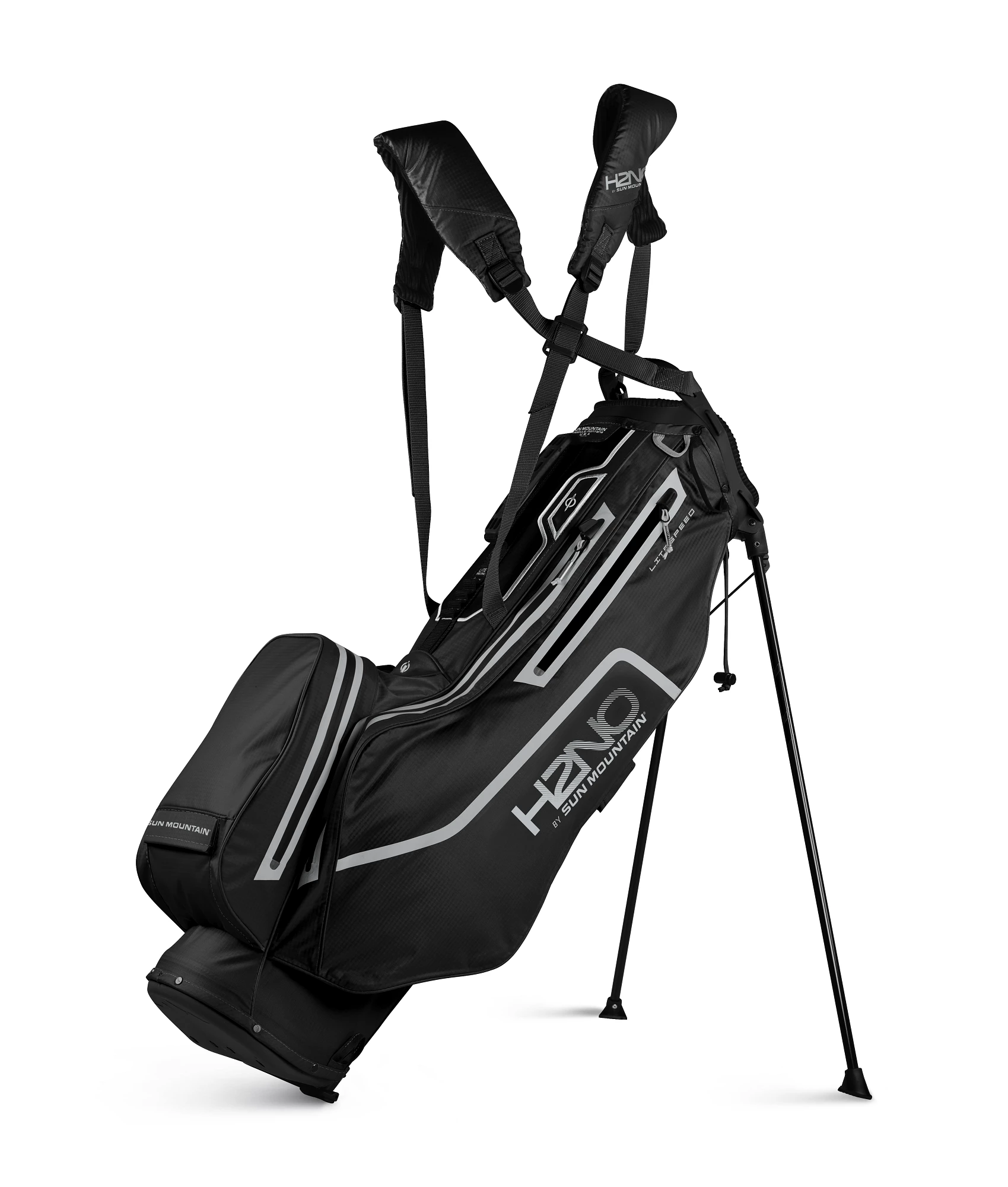 Sun Mountain Golf 2021 H2NO LiteSpeed Waterproof Stand Carry Bag 5 Sun Mountain Golf 2021 H2NO LiteSpeed Waterproof Stand Carry Bag - Image 3