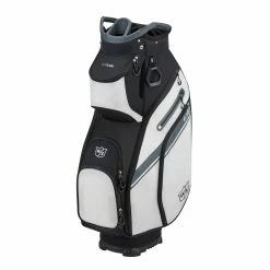 Wilson Staff EXO II Golf Cart Bags -A-Grind Golf Shop 4b228bd06d1d2bcd1154f4dea5dce9fc8fe80d4f WGB6650WH 0 WS EXO II CART WH BL v2