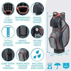 Sun Mountain Golf 2020 Sync Cart Bag -A-Grind Golf Shop 51QATlT JbL