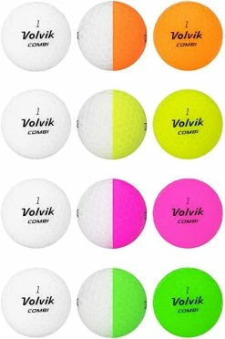 Volvik Crystal Combi Split Colored Golf Balls -A-Grind Golf Shop 51kRCXLd9fL. AC SY879