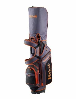 CaddiesShack Volvik Golf 6-Way Stand Carry Bags -A-Grind Golf Shop 6 Way Orange Stand 0 b6e751b7 b995 4a10 b6c5 30716869e873