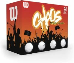 Wilson Golf 2020 Chaos Golf Balls 24 Pack -A-Grind Golf Shop 717EzFiXrpL. AC SL1500
