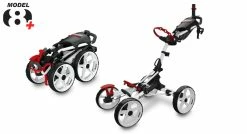 Proactive Clicgear Golf 4-Wheel Push Cart Model 8.0+ -A-Grind Golf Shop 8.0 Side by Side