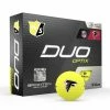 Wilson Staff Duo Optix NFL Team Licensed Golf Balls - Matte Yellow -A-Grind Golf Shop 808e9366583aadcc1645f157a80a2649a1188446 WGWP502AT 9 Duo Optix Box RT Hero NFL Atlanta Lockup YE
