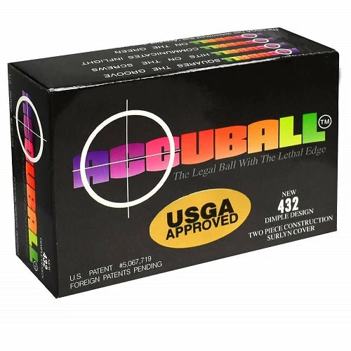 CaddiesShack Accuball 6-Pack Golf Ball 3 CaddiesShack Accuball 6-Pack Golf Ball