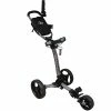 TGIB Axglo Golf TriLite 3 Wheel Push Cart -A-Grind Golf Shop AxgloTriLiteBlackSilver