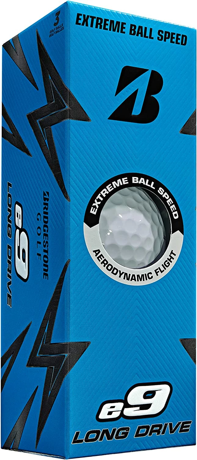 Bridgestone E9 Long Drive Golf Balls - Sleeve 3 Bridgestone E9 Long Drive Golf Balls - Sleeve