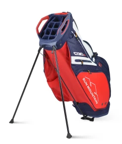 Sun Mountain Golf 2021 C-130S 14-Way Divided Stand Carry Bag 11 Sun Mountain Golf 2021 C-130S 14-Way Divided Stand Carry Bag -A-Grind Golf Shop C130SRed Navy WhiteAltShot