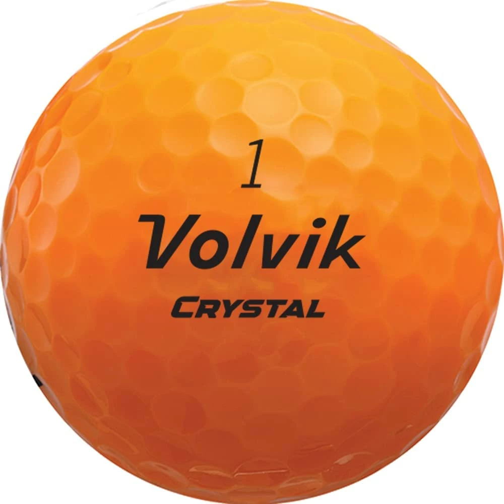Volvik Crystal 2022 Focus Colored Golf Balls By The Sleeve 4 Volvik Crystal 2022 Focus Colored Golf Balls By The Sleeve - Image 2