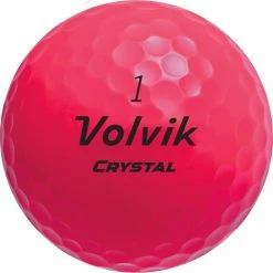 Volvik Crystal Focus Colored Golf Balls -A-Grind Golf Shop CrystalFocus2022 PinkBall