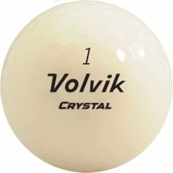 Volvik Crystal Focus Colored Golf Balls -A-Grind Golf Shop CrystalFocus2022 WhiteBall