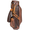 Sun Mountain 2023 Dundee Leather Cart Bag -A-Grind Golf Shop Dundee N230412 java brown pecan