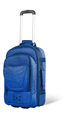 Sun Mountain Golf Wheeled Carry-On Travel Suitcase - Closeout! -A-Grind Golf Shop Dusk with Handle