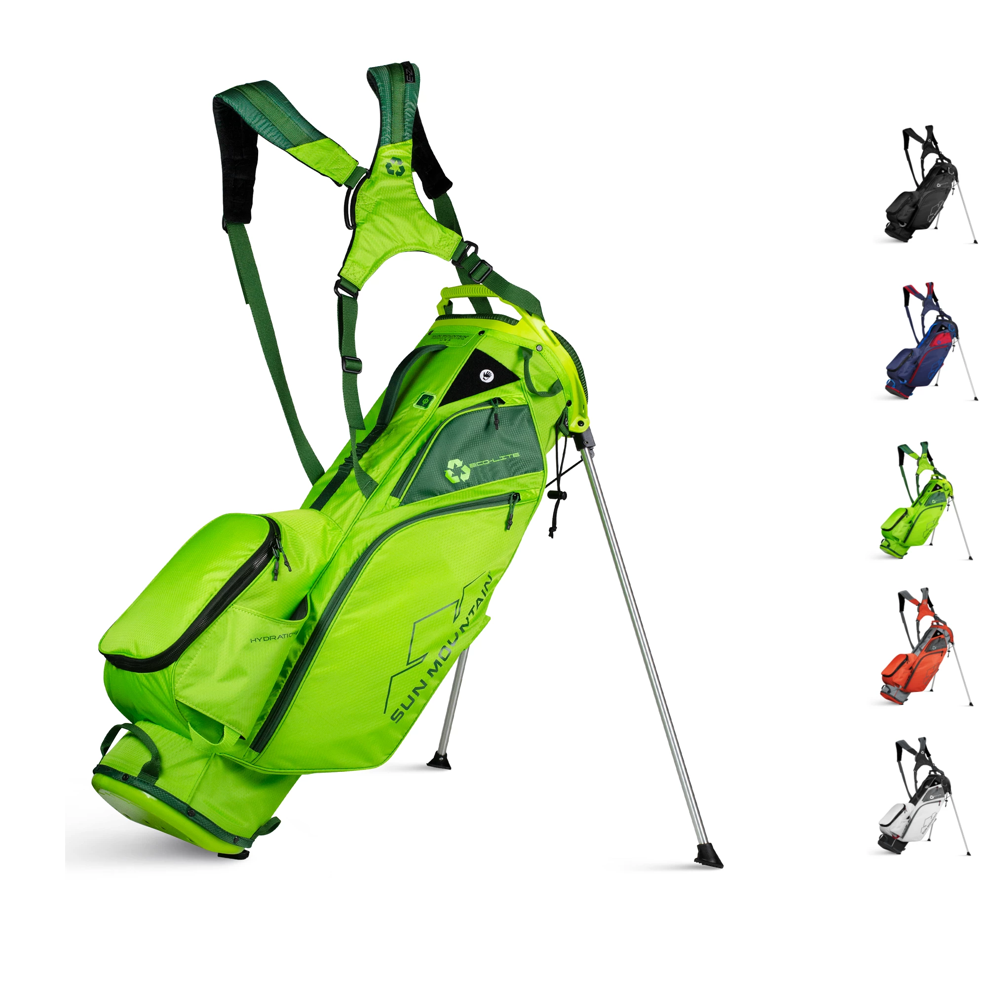 Sun Mountain Golf 2021 Eco-Lite Stand Carry Bag 3 Sun Mountain Golf 2021 Eco-Lite Stand Carry Bag