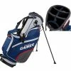 Golf Works Top-Flite 2019 Gamer Carry Bags -A-Grind Golf Shop Gamer2019CarryBagGrayNavyRed
