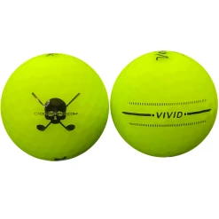 CaddiesShack Custom Jolly Rogers Skull & Crossbones Volvik Vivid Matte Golf Balls 9 CaddiesShack Custom Jolly Rogers Skull & Crossbones Volvik Vivid Matte Golf Balls -A-Grind Golf Shop GreenVivid