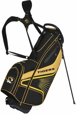 Team Golf NCAA Collegiate The Gridiron III Team Effort Stand Bag -A-Grind Golf Shop Gridiron III Stand Bag Missouri Tigers
