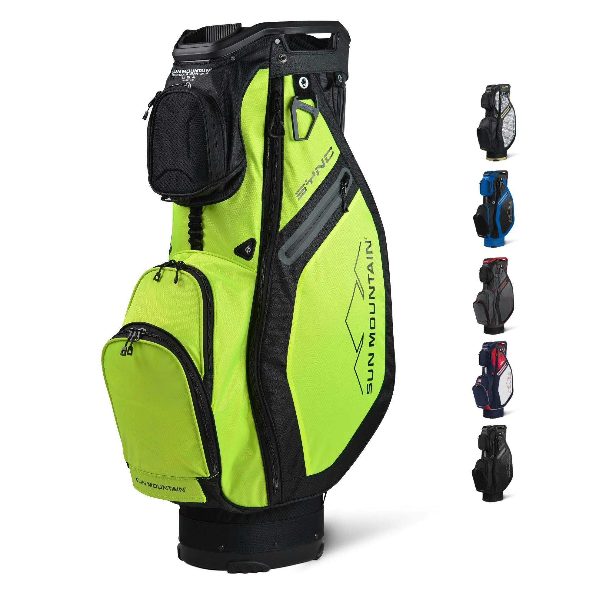 Sun Mountain Golf 2021 Sync Cart Bag 3 Sun Mountain Golf 2021 Sync Cart Bag