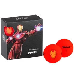 Volvik Marvel Character Golf Ball 4 Pack -A-Grind Golf Shop Iron Man Square f6081a14 2c4c 4d45 a28a de131575e716