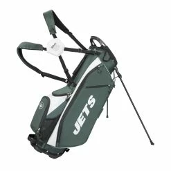 WIlson Staff NFL Licensed Stand Carry Golf Bags -A-Grind Golf Shop Jets 9eecc31a 11cd 4237 8386 6421f924d739