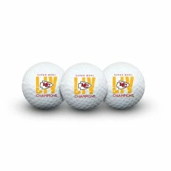CaddiesShack NFL Golf Balls 3 Ball Gift Pack