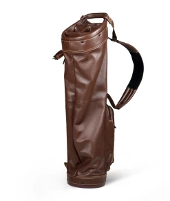 Sun Mountain Golf Leather Sunday Carry Bag 10 Sun Mountain Golf Leather Sunday Carry Bag -A-Grind Golf Shop LeatherSundayBrown KhakiAlt