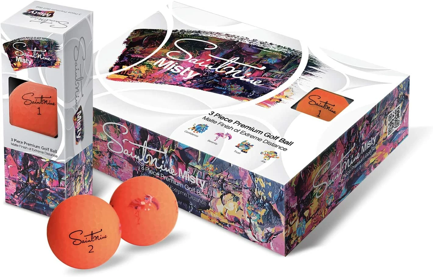 Saintnine America Saintnine Misty Premium Matte Golf Balls 5 Saintnine America Saintnine Misty Premium Matte Golf Balls - Image 3