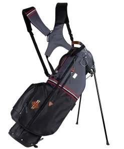 Sun Mountain 2023 Sonnenalp Mid-Stripe Dual Strap Stand Bag 17 Sun Mountain 2023 Sonnenalp Mid-Stripe Dual Strap Stand Bag -A-Grind Golf Shop N230129 black gunmetal red