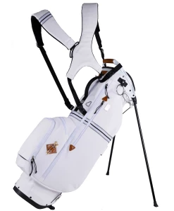Sun Mountain 2023 Sonnenalp Mid-Stripe Dual Strap Stand Bag 21 Sun Mountain 2023 Sonnenalp Mid-Stripe Dual Strap Stand Bag -A-Grind Golf Shop N230133 white