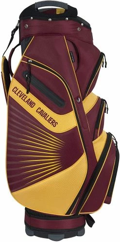 Team Golf NBA The Bucket II Team Effort Cart Bag -A-Grind Golf Shop NBA Cart Bag Cavaliers 2