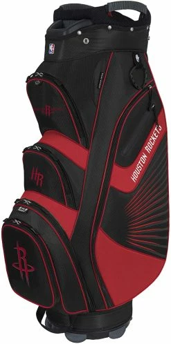 Team Golf NBA The Bucket II Team Effort Cart Bag -A-Grind Golf Shop NBA Cart Bag Houston Rockets