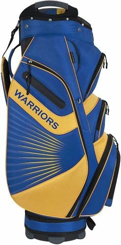 Team Golf NBA The Bucket II Team Effort Cart Bag -A-Grind Golf Shop NBA Cart Bag Warrriors 2