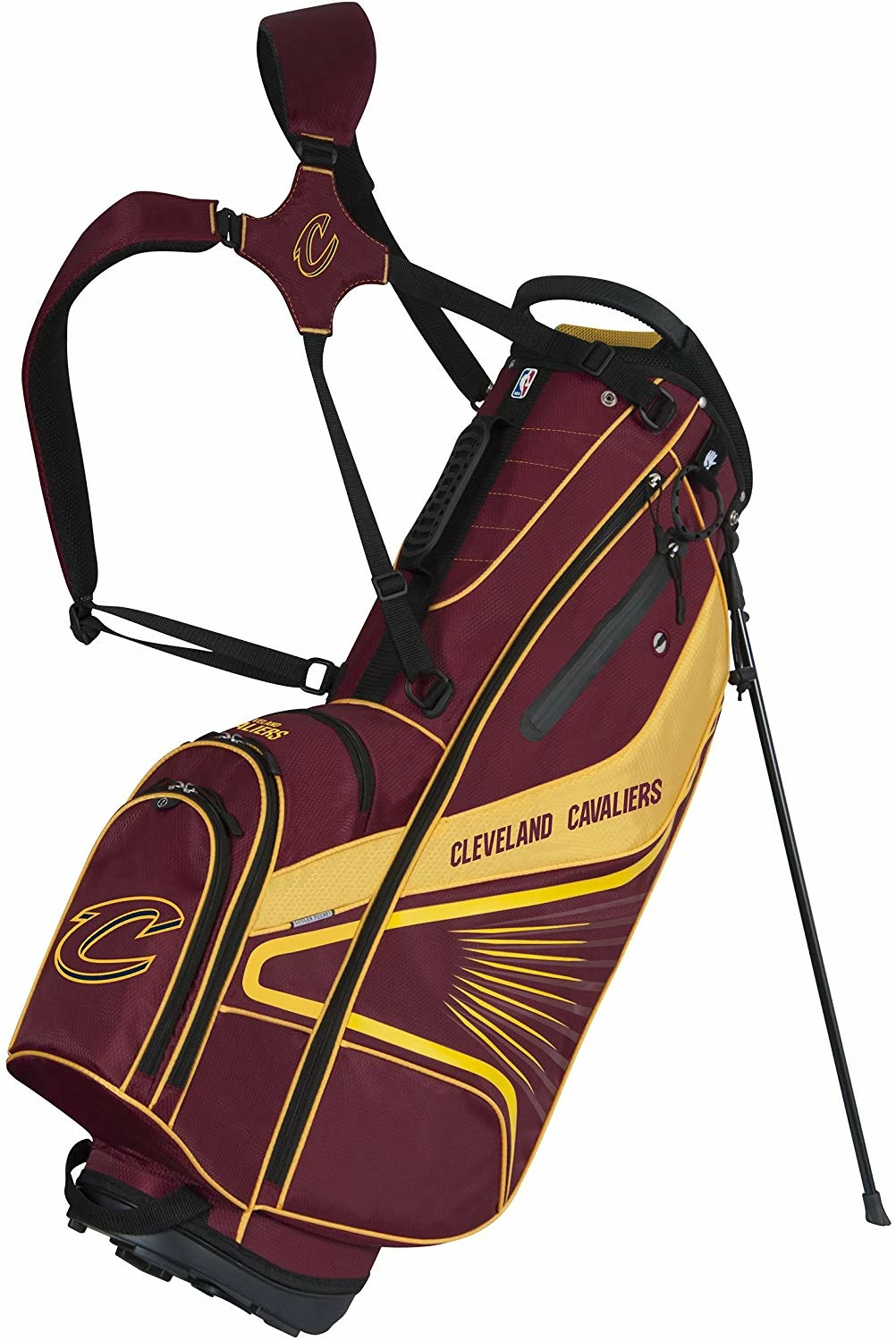 Team Golf NBA The Gridiron III Team Effort Stand Bag 3 Team Golf NBA The Gridiron III Team Effort Stand Bag