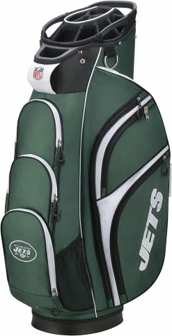 WIlson NFL Licensed Xtra Golf Cart Bags (Previous Model) -A-Grind Golf Shop NewYorkJetsCartBag