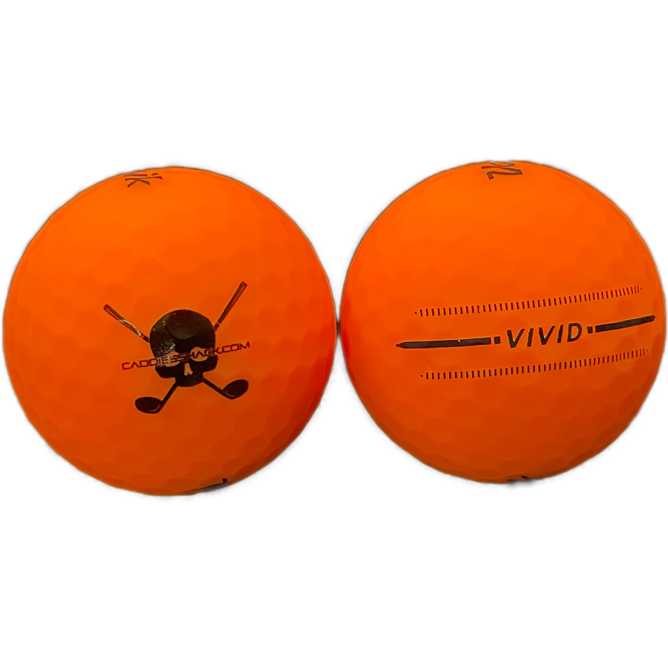 CaddiesShack Custom Jolly Rogers Skull & Crossbones Volvik Vivid Matte Golf Balls 6 CaddiesShack Custom Jolly Rogers Skull & Crossbones Volvik Vivid Matte Golf Balls - Image 4