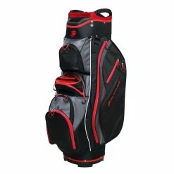 Hireko Orlimar Golf CRX Cart Bag With Removable Cooler -A-Grind Golf Shop Orlimar CRX Cooler Bag Black Red 0