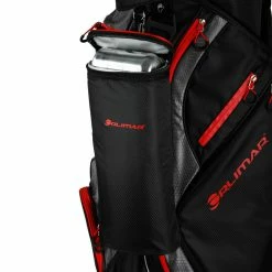 Hireko Orlimar Golf CRX Cart Bag With Removable Cooler -A-Grind Golf Shop Orlimar CRX Cooler Bag Black Red 7