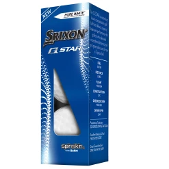 Cleveland Golf Srixon Q-Star Golf Balls -A-Grind Golf Shop Q STAR6Sleeve PureWhite