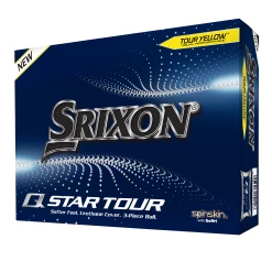 Cleveland Golf Srixon Q-Star Tour Series Golf Balls -A-Grind Golf Shop Q STARTour4Package TourYellow